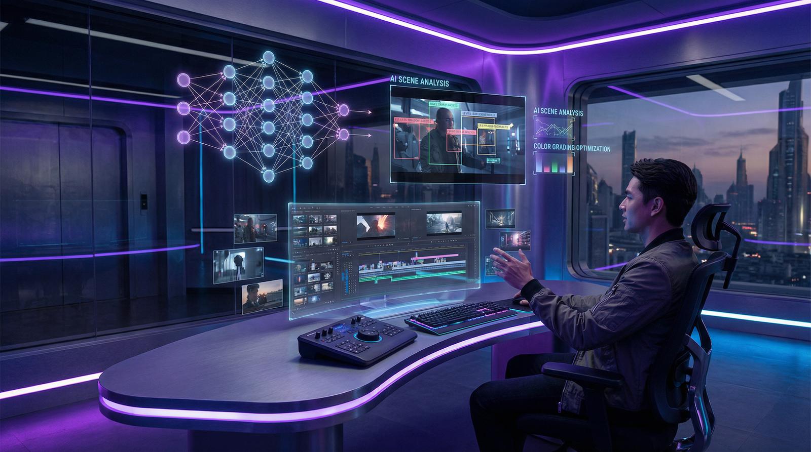 人兽AI传媒工具界面展示